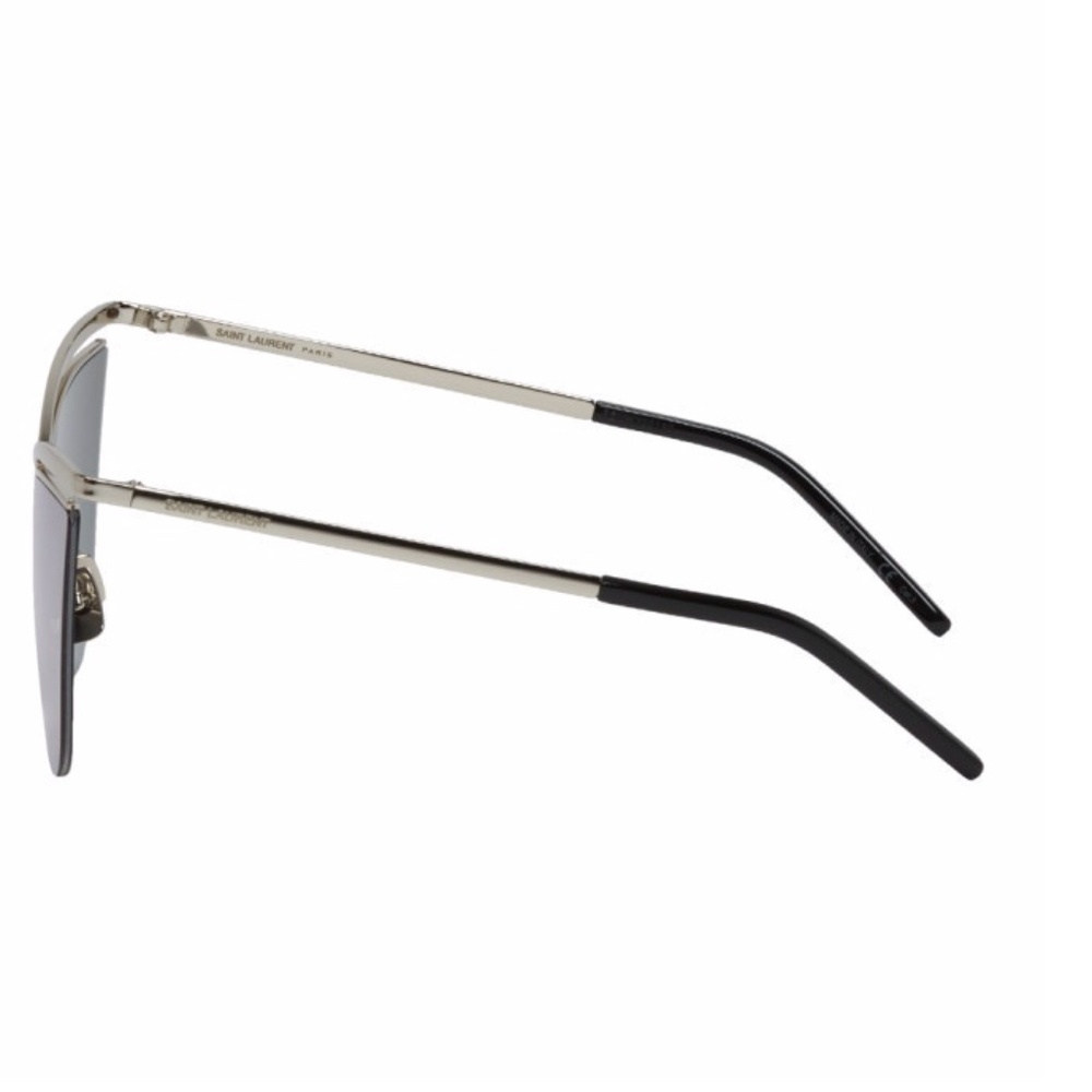 Saint Laurent Silver Mirror Lens Cat-Eye SL 249 Sunglasses - Picture 14 of 14